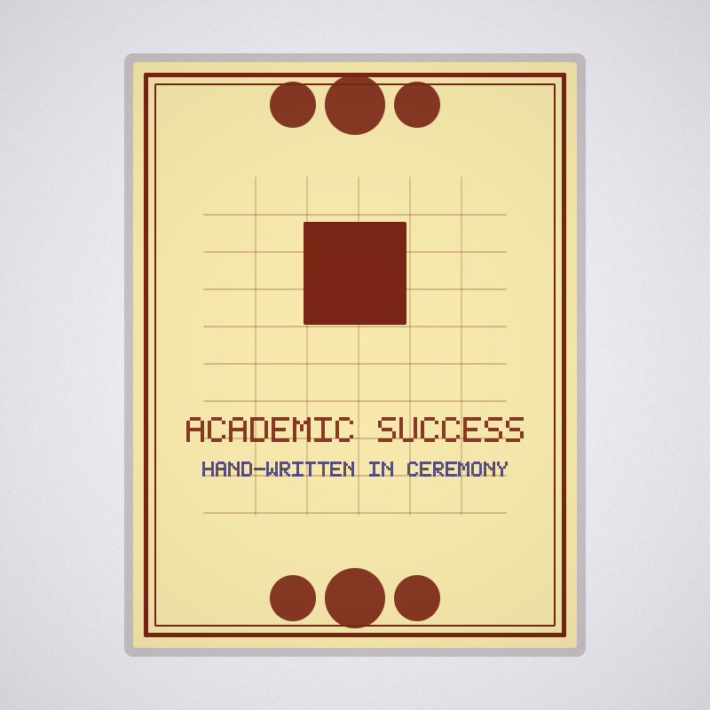 academic-success Back view