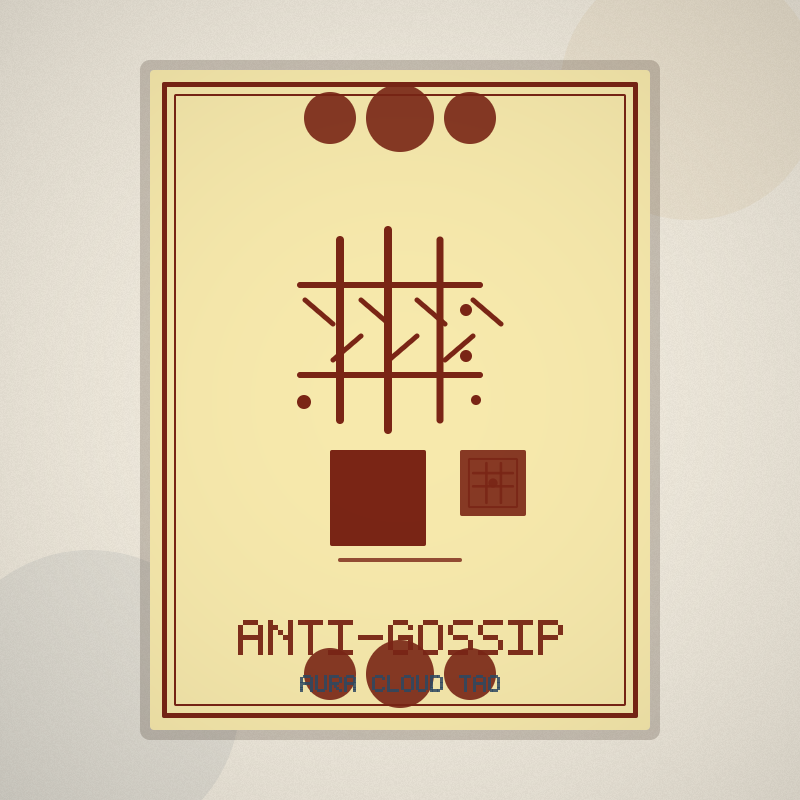 Anti-Gossip Talisman