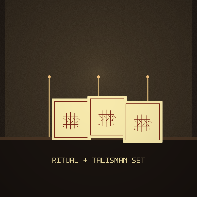Ritual + Talisman Set ritual