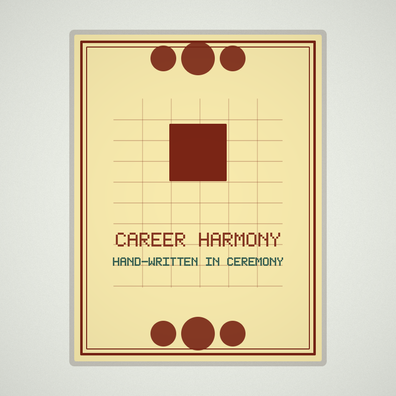 career-harmony Back view