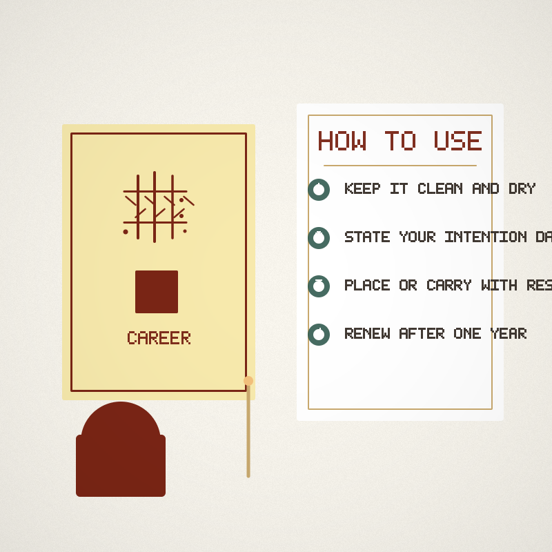 career Instructions view