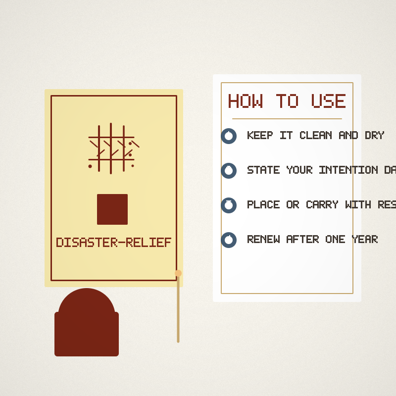 disaster-relief Instructions view