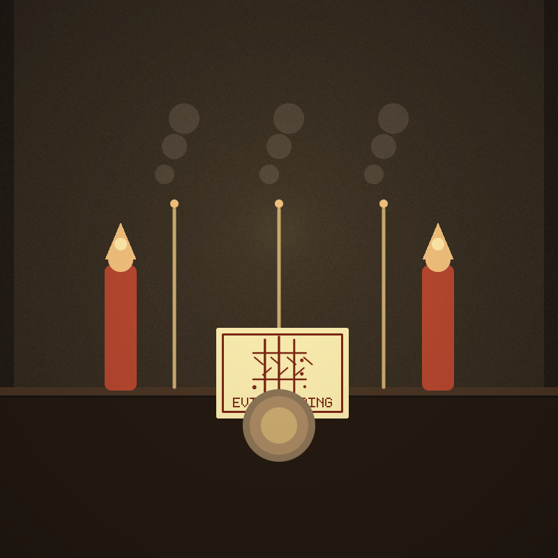 evil-warding Ritual Scene view