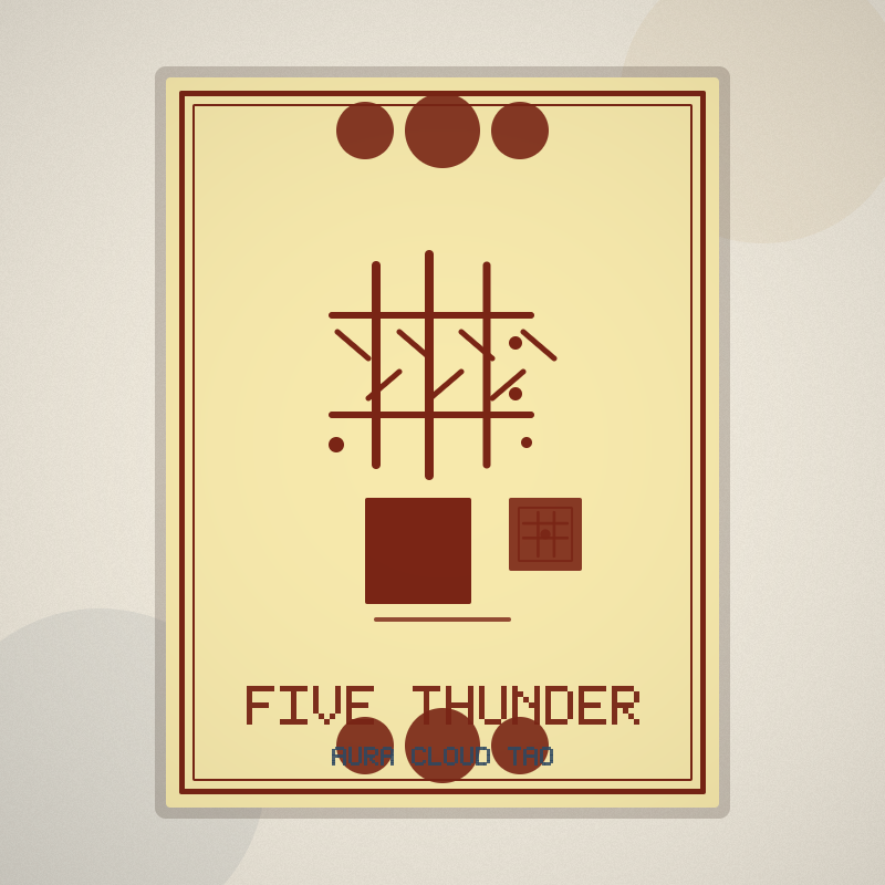 Five Thunder Talisman