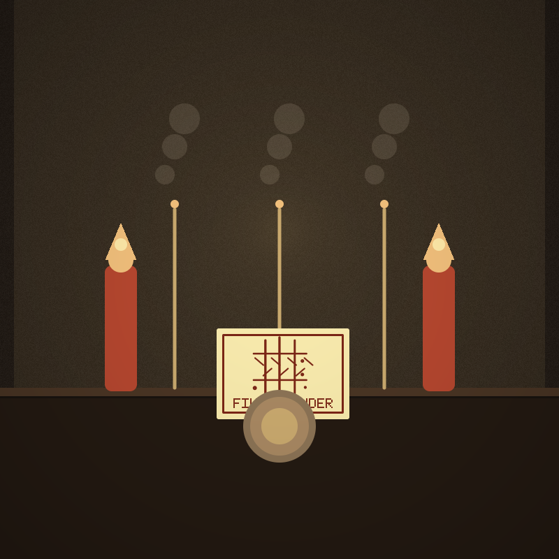 five-thunder Ritual Scene view