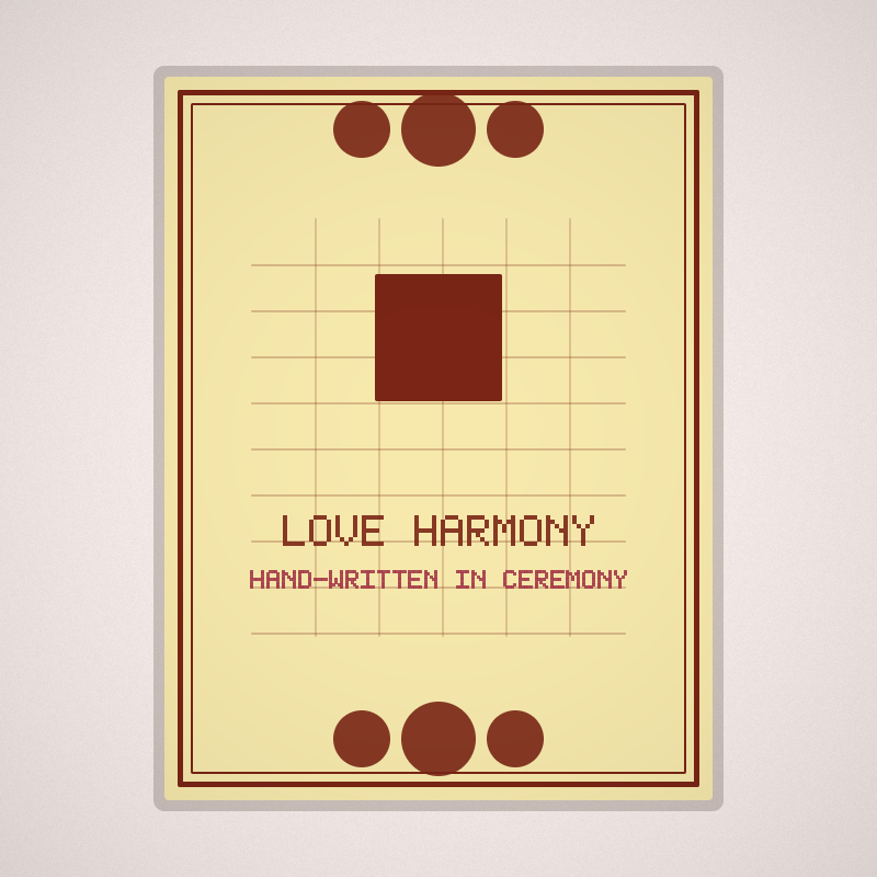 love-harmony Back view