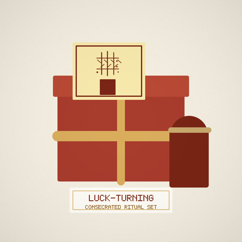 luck-turning Packaging view