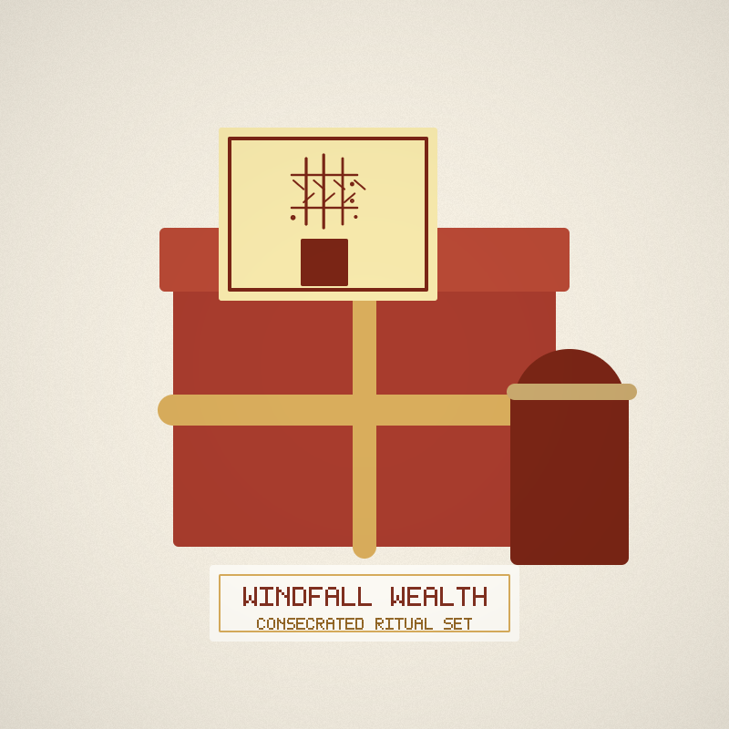 windfall-wealth Packaging view